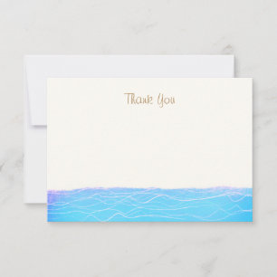 Tropical Turquoise Ocean  Waves  Thank You