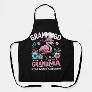 Tropical Twilight Flamingo Apron