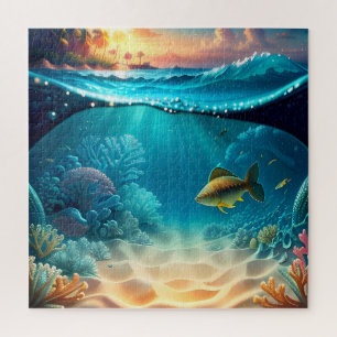 Tropical Underwater Landscape Jigsaw Puzzle