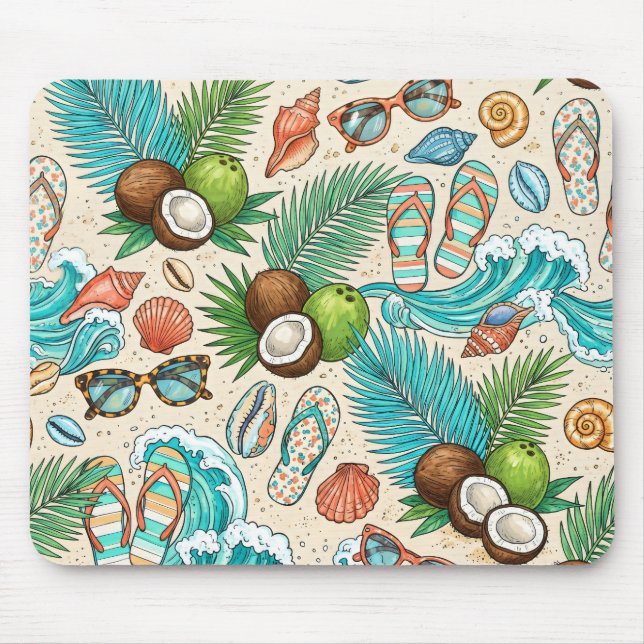Tropical vacation. mouse pad (Front)