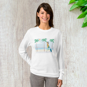Tropical Vacation Traveller Fun Beach Travel T-Shirt