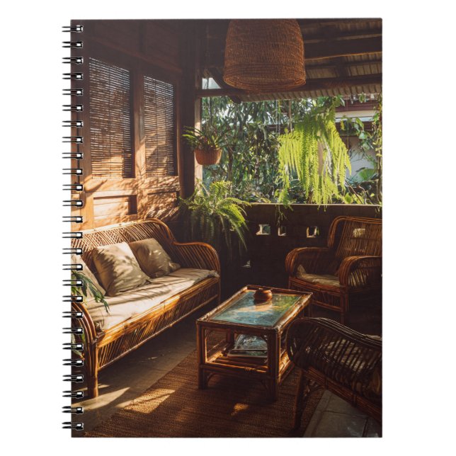 Tropical Veranda Notebook (Front)