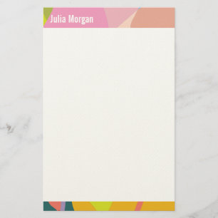 Tropical Vibes Colorful Stationery