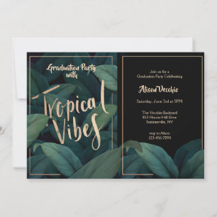 Tropical Vibes Invitation