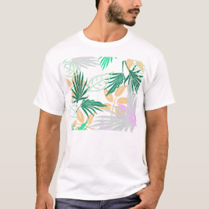 Tropical Vibes Leaves Plants T-Shirt