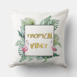 Tropical vibes outdoor cushion