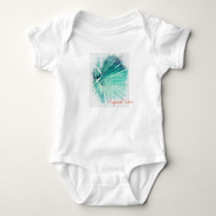 Tropical Vibes Pal Tree Leaf Baby Bodysuit