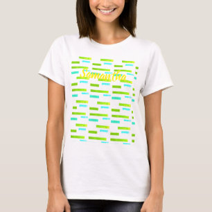 Tropical Vibes Samantha Add Your Name T-Shirt Top