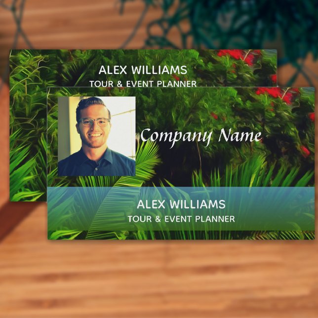Tropical View 0828  Business Card (Creator Uploaded)