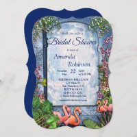 Tropical Vintage Blue Marble Palace