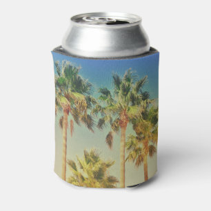 Tropical Vintage Palms Can Cooler
