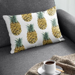 Tropical Watercolor Pineapple Seamless Pattern Decorative Cushion<br><div class="desc">Tropical Watercolor Pineapple Seamless Pattern</div>