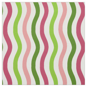 Tropical Wave Simple Pattern Fabric