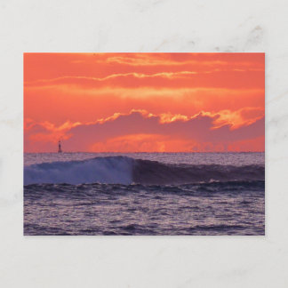 Tropical waves postcard