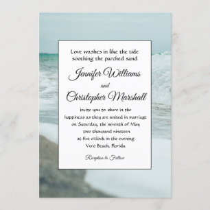 Tropical Wedding Invitation