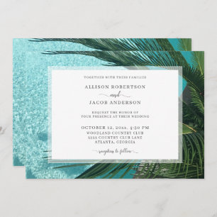 Tropical Wedding Invitation