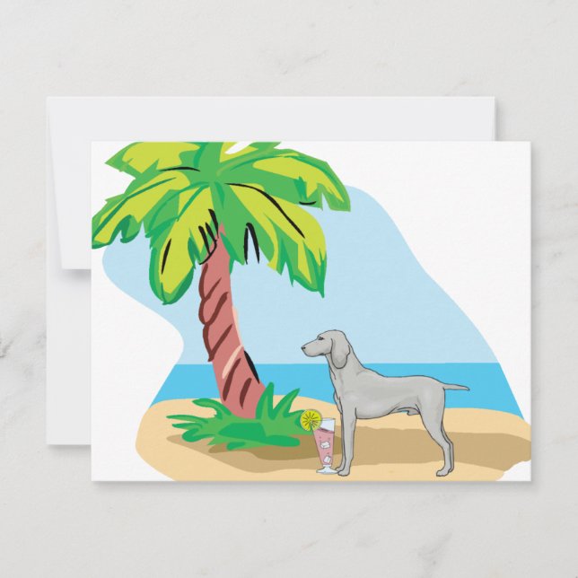 tropical weimaraner (Front)