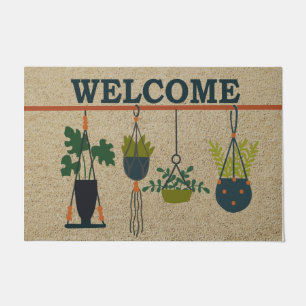 Tropical Welcome Doormat Plant Design