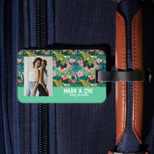Tropical Will You Be My Luggage Tag