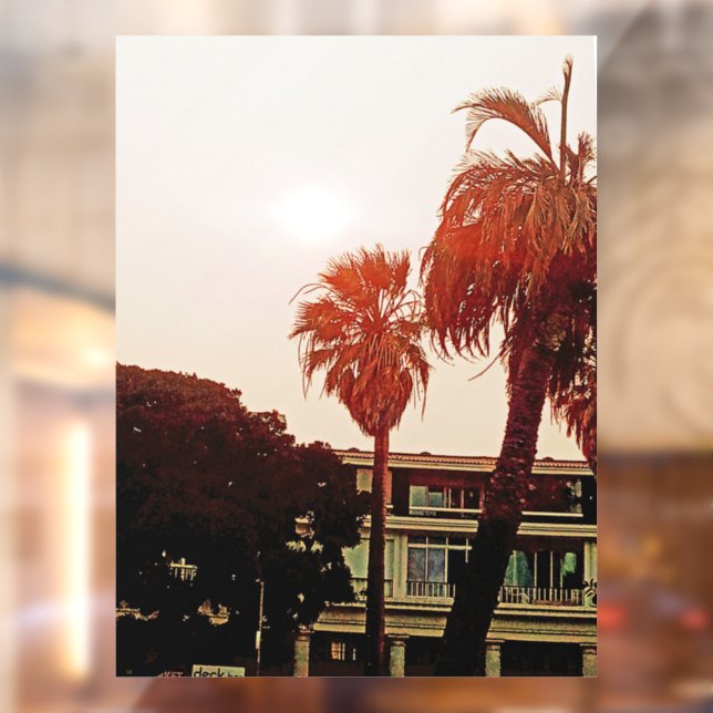 Tropical window cling (Sheet 2)