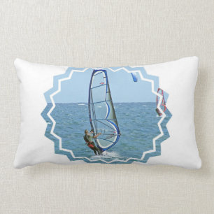 Tropical Windsurfing Pillow