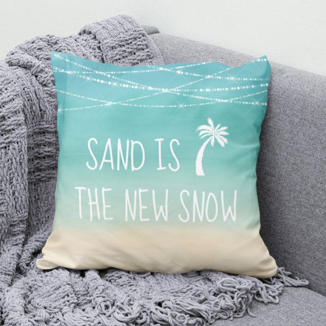Tropical Winter Beach Sand is the New Snow Cushion (Creator Uploaded)