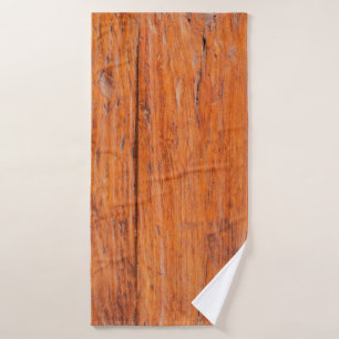 Tropical wood texture. abstract, home decor, backg bath towel