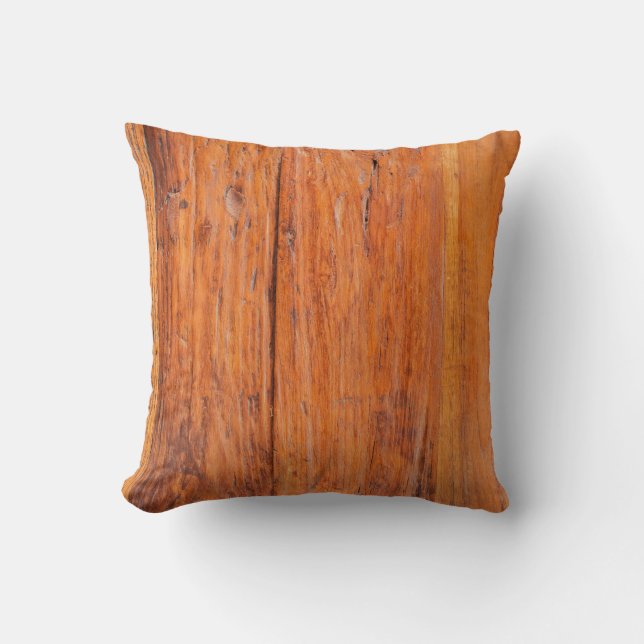 Tropical wood texture. abstract, home decor, backg cushion (Front)