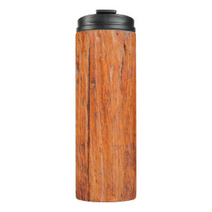 Tropical wood texture. abstract, home decor, backg thermal tumbler