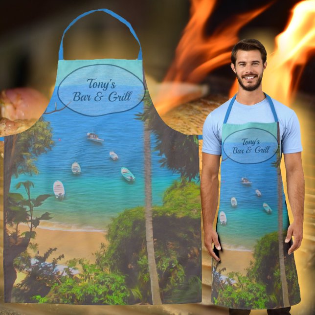 Tropical Yelapa Bar & Grill 1017 Apron (Creator Uploaded)