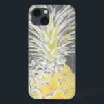 Tropical Yellow Pinneapple iPhone 13 Case<br><div class="desc">Tropical Yellow Pinneapple. Artist: Studio W. Image ID: 149437D.</div>