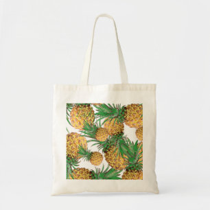 Tropical Yummy Pineapple Pattern Tote Bag