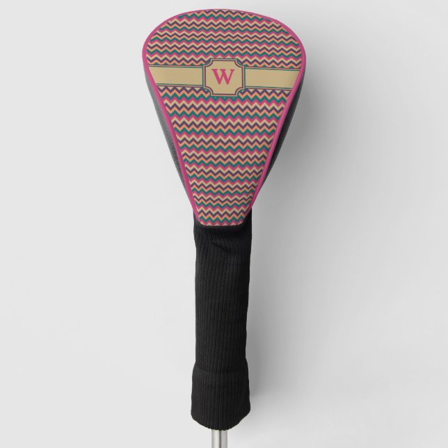 Tropical Zigzag Driver Cover (Front)