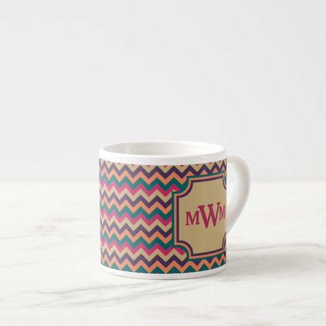 Tropical Zigzag Speciality Mug (Front Right)