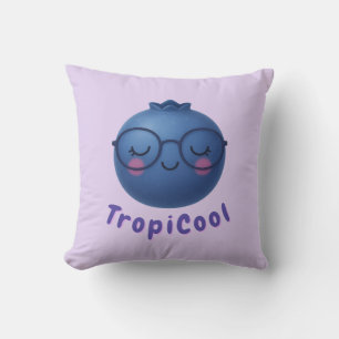 TropiCool Blueberry– Cute & Dreamy Fruit Decor Cushion