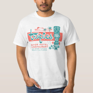 Tropics Motor Hotel / Hawaiian Style / Tiki Bar T-Shirt