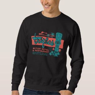 Tropics Motor Hotel Mid Century Tiki Sweatshirt