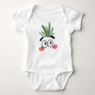 TropiFace” The Spiky Smile Baby Bodysuit