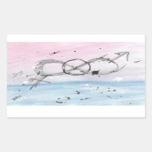 TROS Bisexual Pride stickers