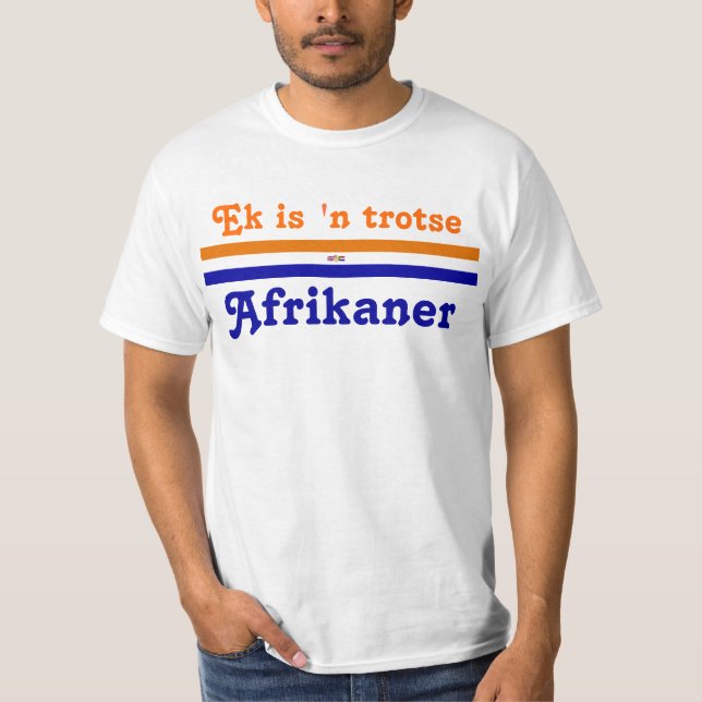 Trotse Afrikaner T-Shirt (Front)