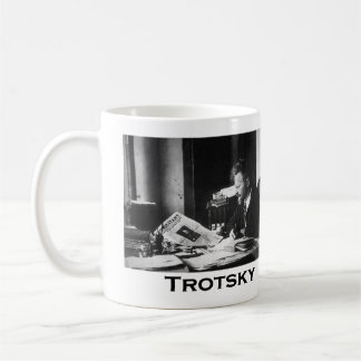 Trotsky reading "The Militant" Coffee Mug