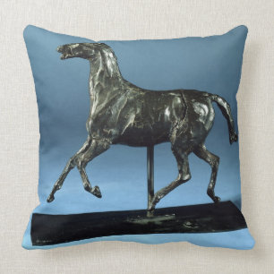 Trotting Horse (bronze) Cushion