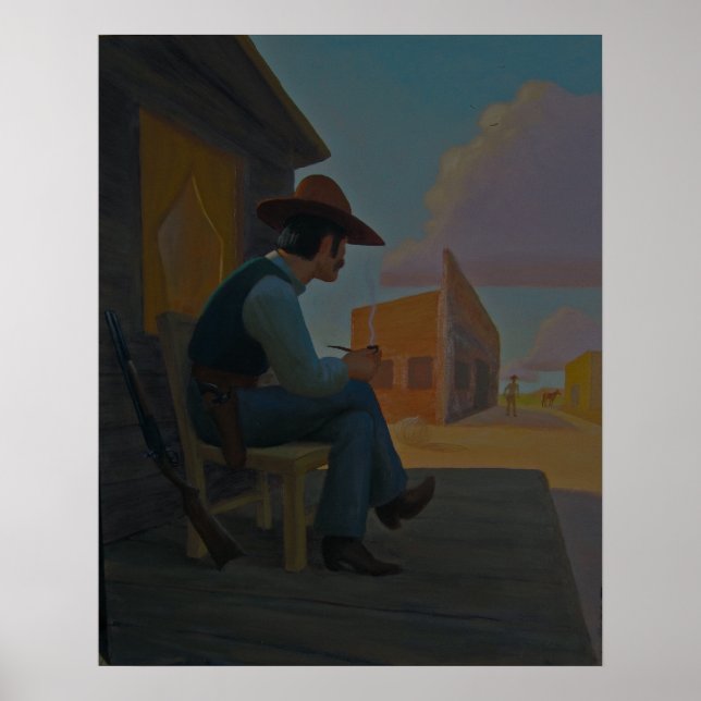 "Trouble A Comin'" Poster (Front)