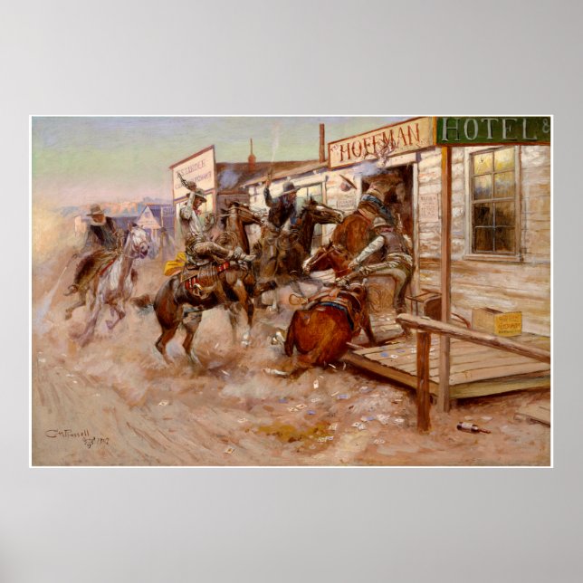 Trouble At The Hotel Poster (Front)