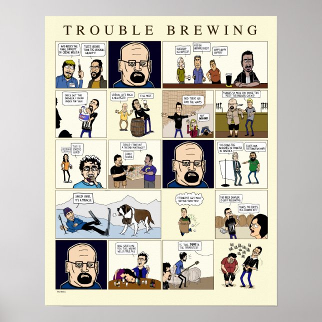 Trouble Brewing: The Poster (Front)