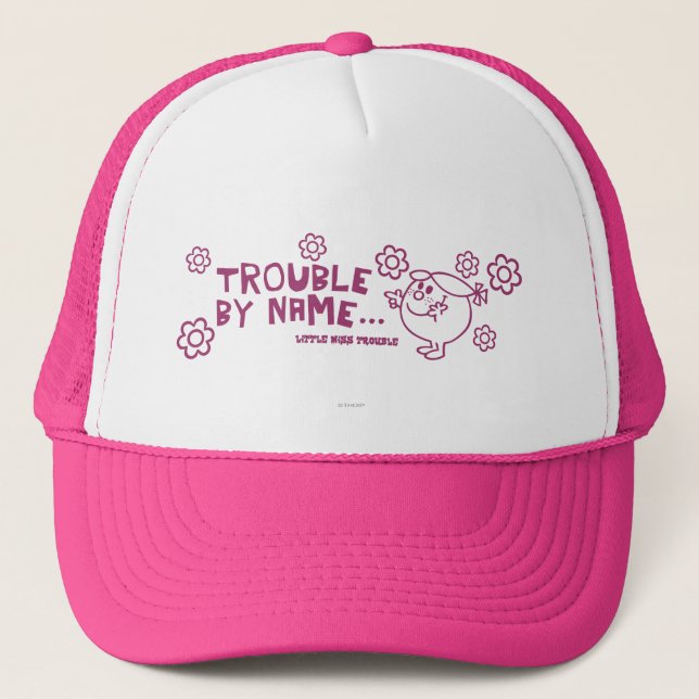 Trouble By Name Trucker Hat (Front)