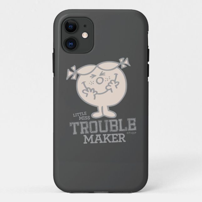 Trouble Maker Case-Mate iPhone Case (Back)
