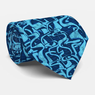 Trouble Retro Abstract Tie
