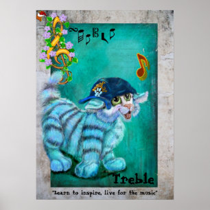 Trouble with Treble Poster