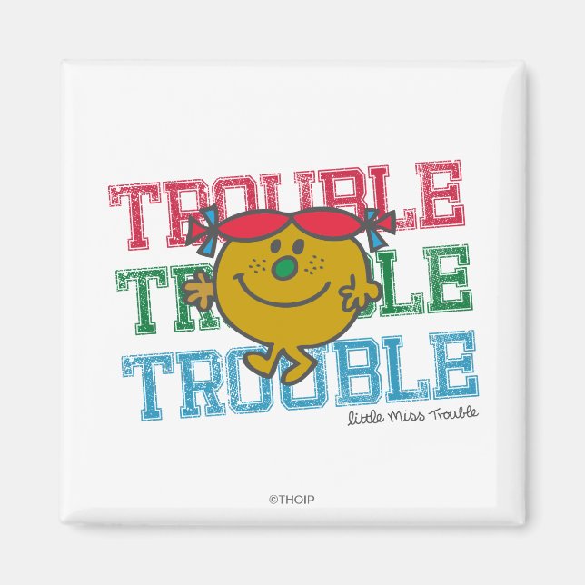 Trouble x3 magnet (Front)